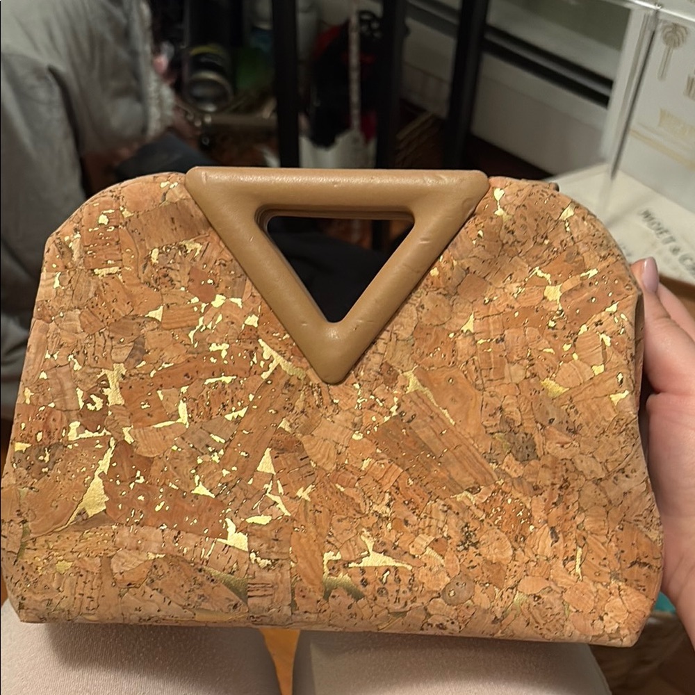 Cork and Gold Women's Handbag